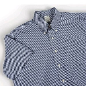 Men's Blue Checkered Shirt